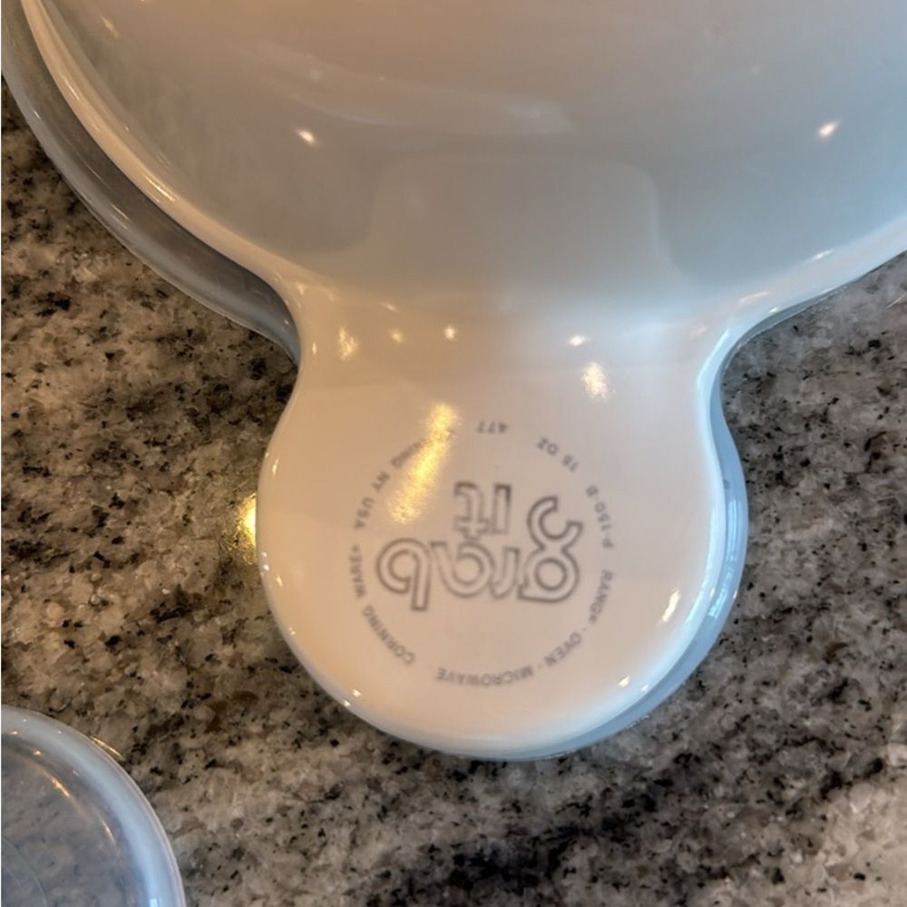 Corningware White Lids Set - Picture 8 of 10